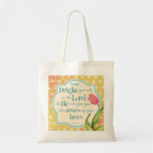 Delight in the Lord - Personalised Tote Bag