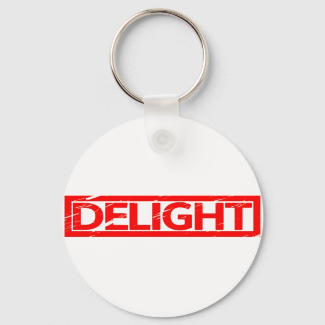 Delight Stamp Key Ring (Front)