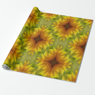 Delighted Sunflowers.... Wrapping Paper