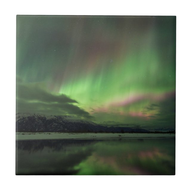 Delightful Aurora Ceramic Tile (Front)