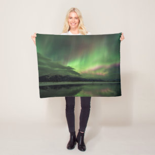 Delightful Aurora Fleece Blanket