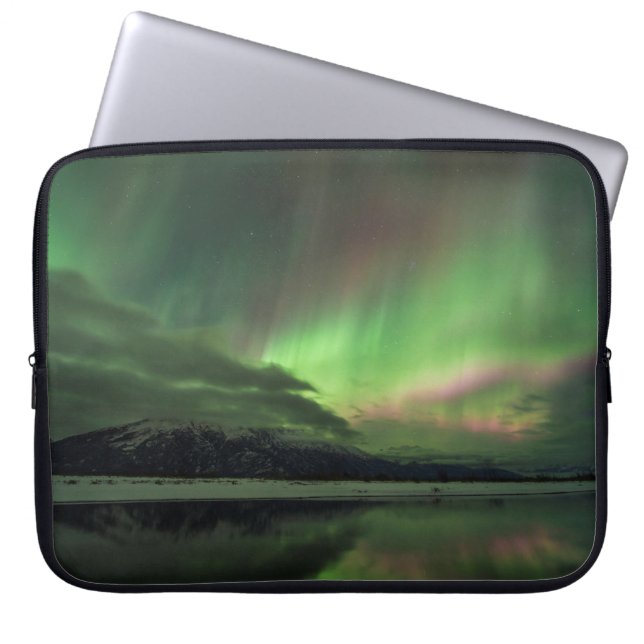 Delightful Aurora Laptop Sleeve (Front)