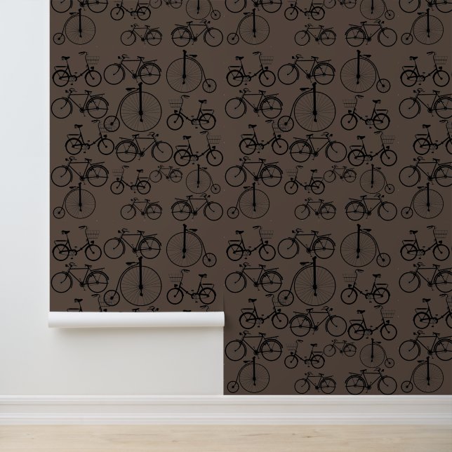 Delightful bicycle-themed wallpaper (Application)