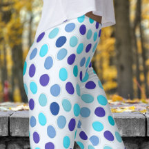 Delightful Blue and Alice Blue Polka Dot Pattern