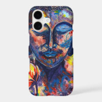 Delightful Buddha Original Abstract Artwork