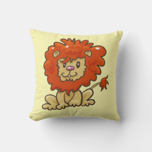 Delightful Cartoon Lion Cushion