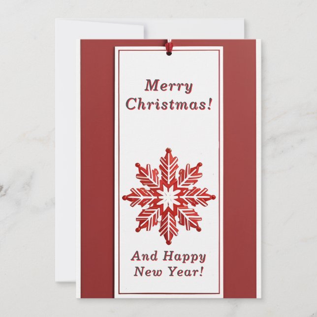 Delightful Christmas-themed card (Front)