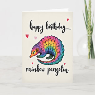 Delightful Creature Birthday Card