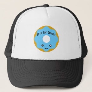 Delightful D is for Donut Trucker Hat