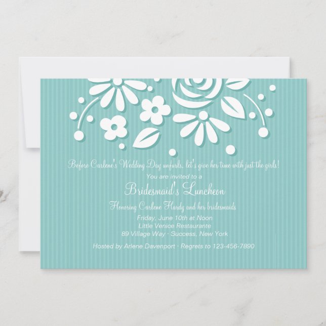 Delightful Daisies Invitation (Front)