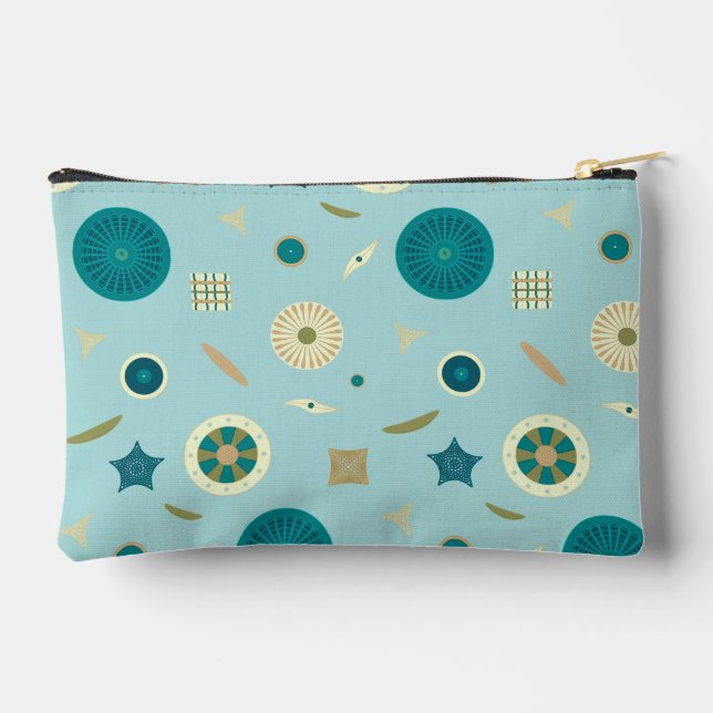 Delightful Diatoms Accessory Pouch (Back)