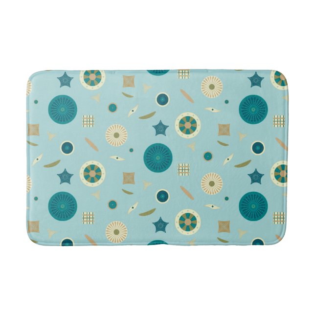 Delightful Diatoms Bath Mat (Front)