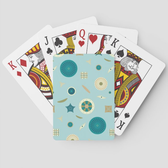 Delightful Diatoms Classic Playing Cards (Back)