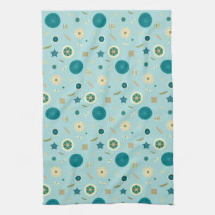 Delightful Diatoms Kitchen Towel