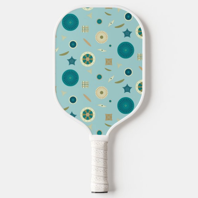 Delightful Diatoms Pickleball Paddle (Front)