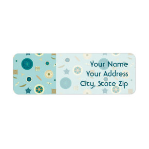 Delightful Diatoms Return Address Label