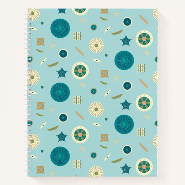 Delightful Diatoms Spiral Notebook (Front)