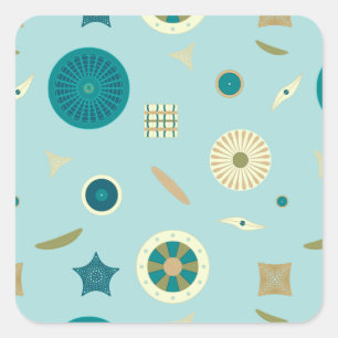 Delightful Diatoms Sticker