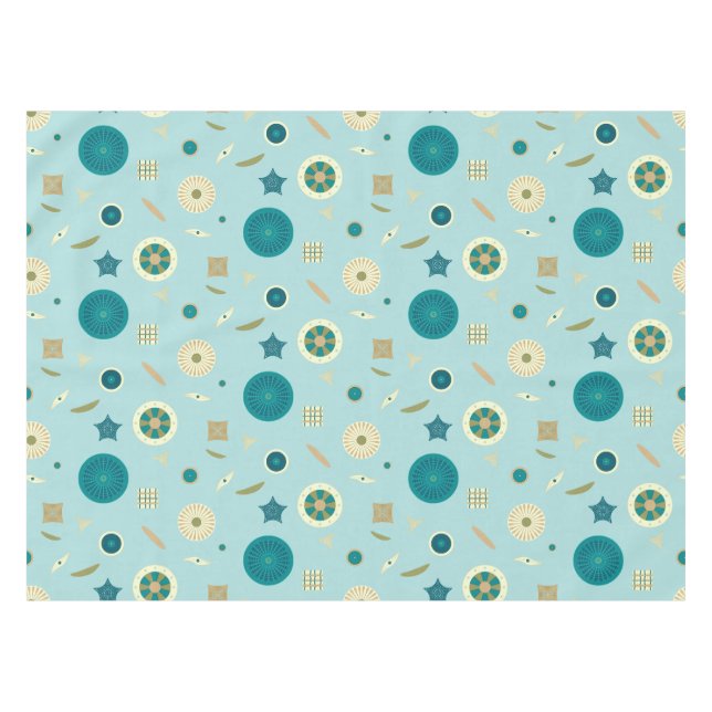 Delightful Diatoms Tablecloth (Front (Horizontal))