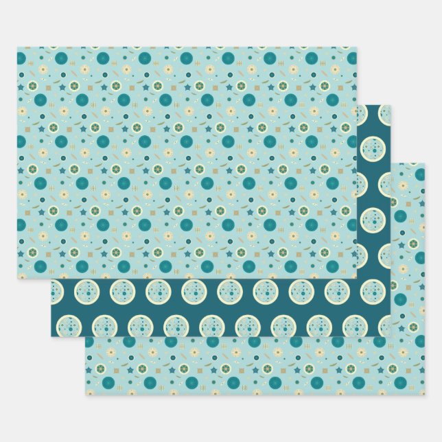 Delightful Diatoms Wrapping Paper Set (Set)