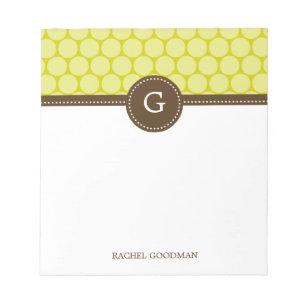 Delightful Dots Personalised Notepad