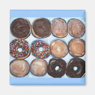 "Delightful Doughnuts" Magnet