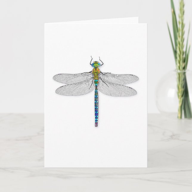 Delightful Dragonfly Card (Front)
