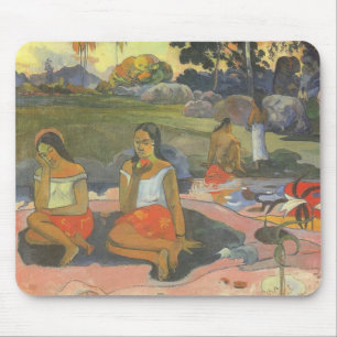 Delightful Drowsiness by Paul Gauguin, Vintage Art Mouse Pad