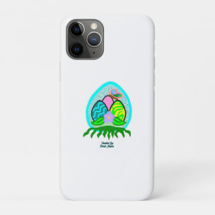 Delightful Easter Eggs Apple iPhone 11 Pro Case