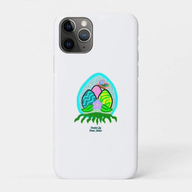 Delightful Easter Eggs Apple iPhone 11 Pro Case (Back)