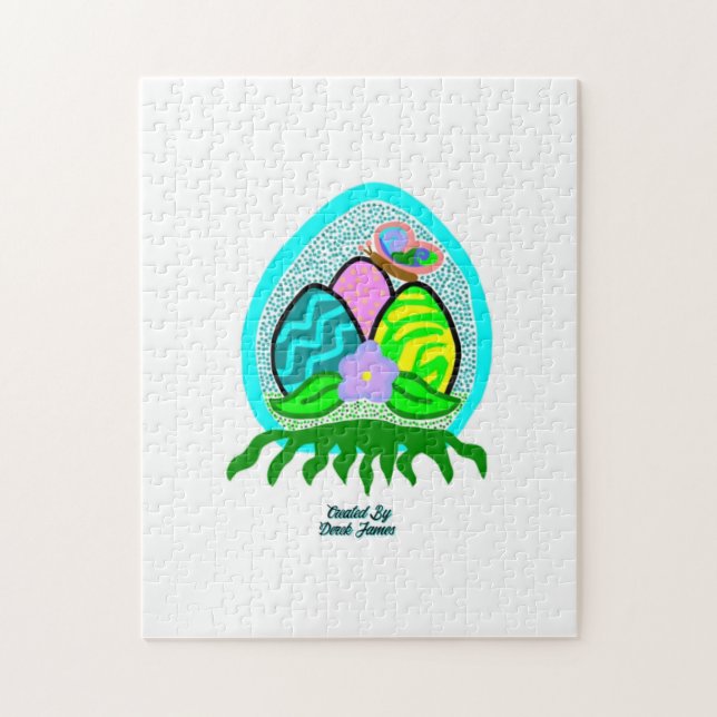 Delightful Easter Eggs Puzzle 28 cm x 35.5 cm (Vertical)