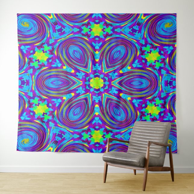 Delightful flower..... tapestry (In Situ (Horizontal))