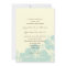 Delightful Hibiscus Wedding Invitations (Blue)