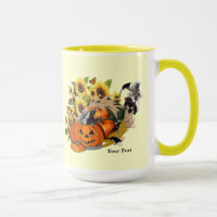 Delightful Just Skunks Fall Harvest Coffee Mug