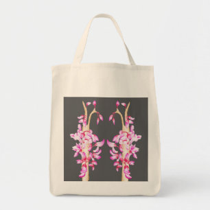 Delightful Spring on a Grocery Tote (R) Bag