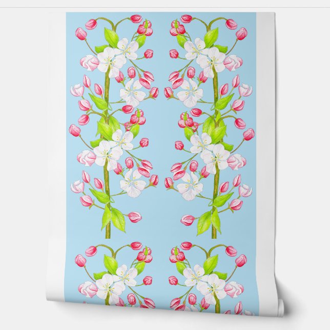 Delightful Spring on a  Wallpaper (Unrolling)