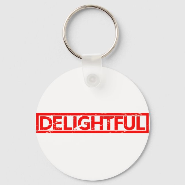 Delightful Stamp Key Ring (Front)