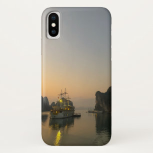 Delightful sunset in Halong Bay Vietnam iPhone X Case