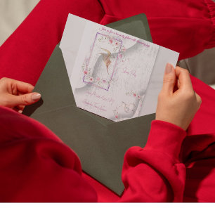 Delightful tea party  invitation