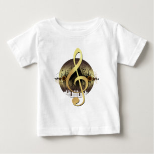 Delightful Tune - Gold Baby T-Shirt