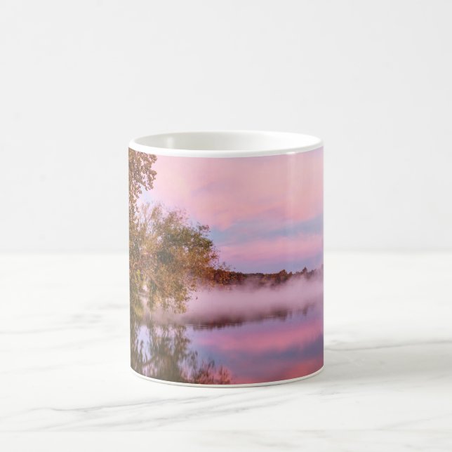 Delightfully Pink Morning Coffee Mug (Center)