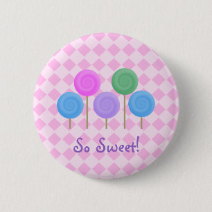 Delightfully Sweet Collection 6 Cm Round Badge