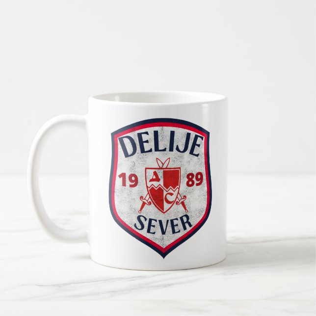 Delije Sever 1989 Coffee Mug (Left)