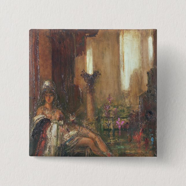 Delilah 15 Cm Square Badge (Front)