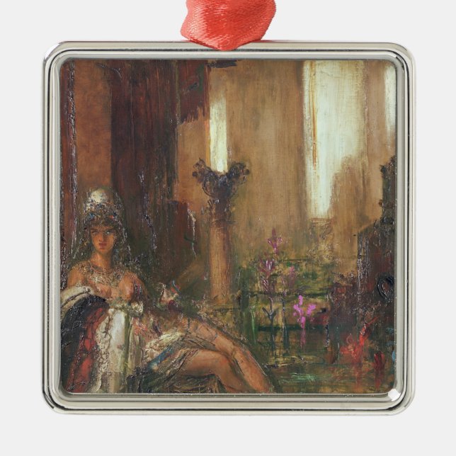 Delilah Metal Ornament (Front)