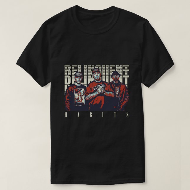 Delinquent Habits, Delinquent Habits T-Shirt (Design Front)