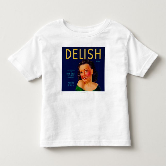 Delish Orange LabelEl Centro, CA Toddler T-Shirt (Front)