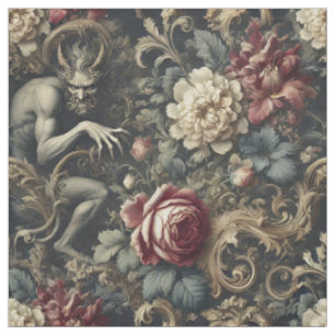 Deliver Us from Decadence – Gothic Statement Tile Fabric