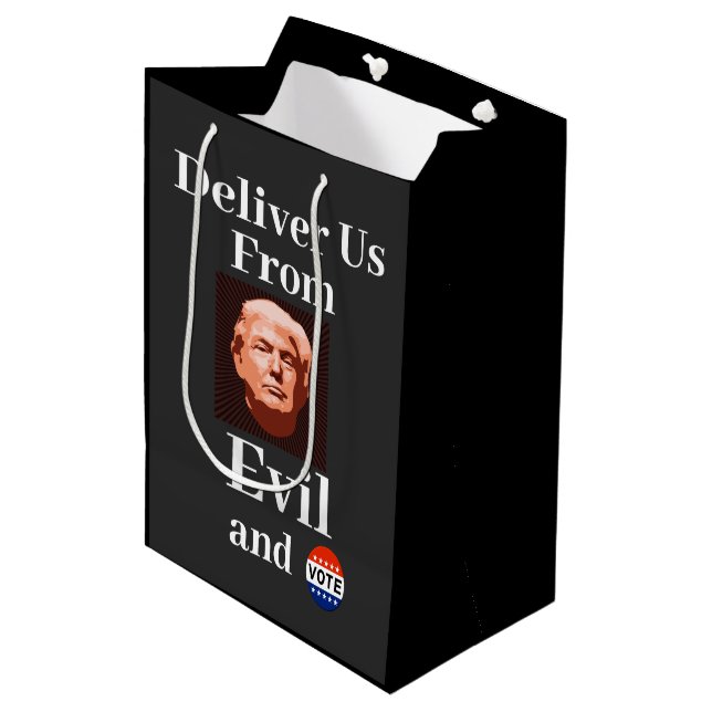 Deliver Us From Evil Gift Bag (Front Angled)