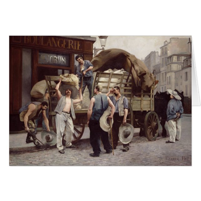 Delivering Flour, 1885 (Front Horizontal)